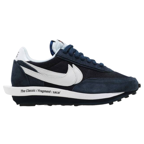 Nike LDV Waffle x Fragment Design x sacai Low Blackened Blue