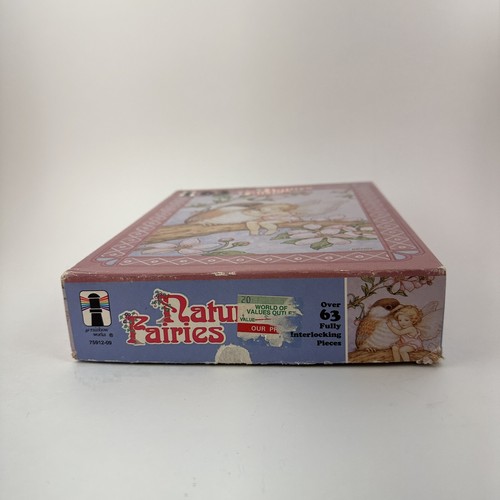 Puzzle per bambini vintage fate della natura 63 pezzi albero fata uccellino - Foto 2 di 5