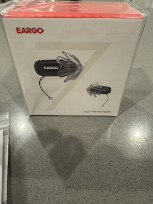 Eargo 7 Self Fitting OTC Hearing Aids - Water Resistance IPX7, IOS & Android App