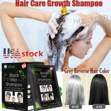 10-20Pcs DEXE Black Hair Shampoo Instant 5-Min Hair Color Dye:   US STOCK