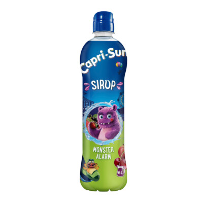Capri Sun Sirup Monsteralarm fruchtig aufregender Mix Flasche 600ml