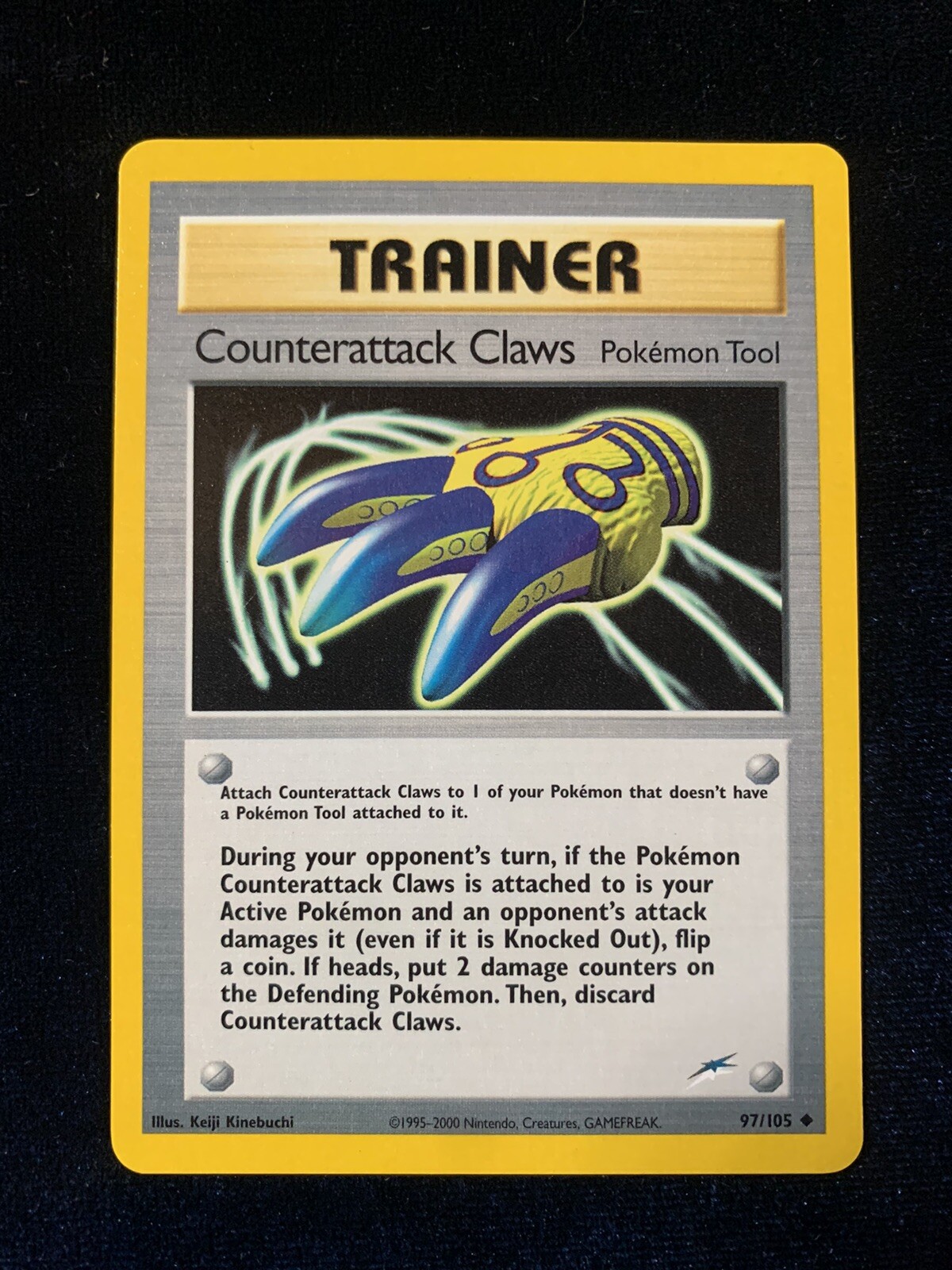 Counterattack Claws 97/105 Neo Destiny - Uncommon Pokemon Card - NM