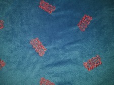CHICAGO CUBS EMBROIDERED ANTI PILL MLB FLEECE FABRIC 1-1/2 YARDS 54" X 60"