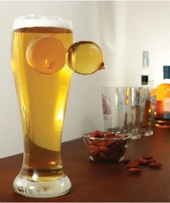 BIG MOUTH TOYS BigMouth Inc The Boobies N Beer Glass. Novelty Gift