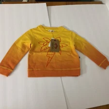 APPAMAN Kids Highland Sweatshirt Size 2T Color Sunrise Long Sleeve