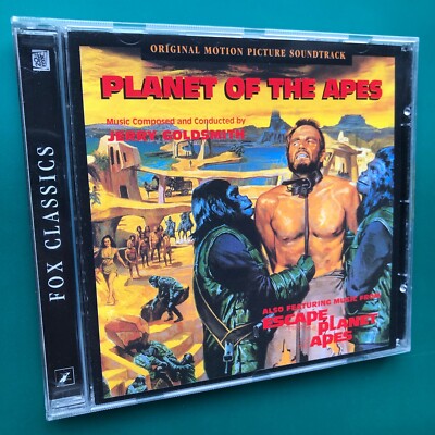 Jerry Goldsmith PLANET OF THE APES Film Soundtrack OST CD (+ESCAPE FROM) Varese