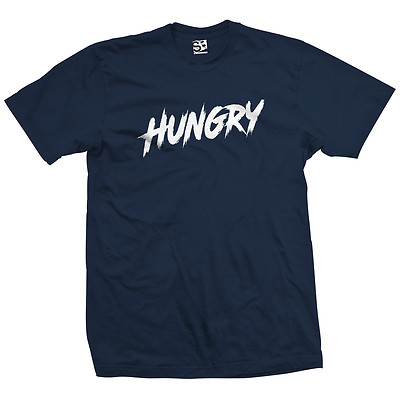 Hungry Rage T-Shirt | Motivation Hustle Mindset Gym Life | Men's Tee Shirt