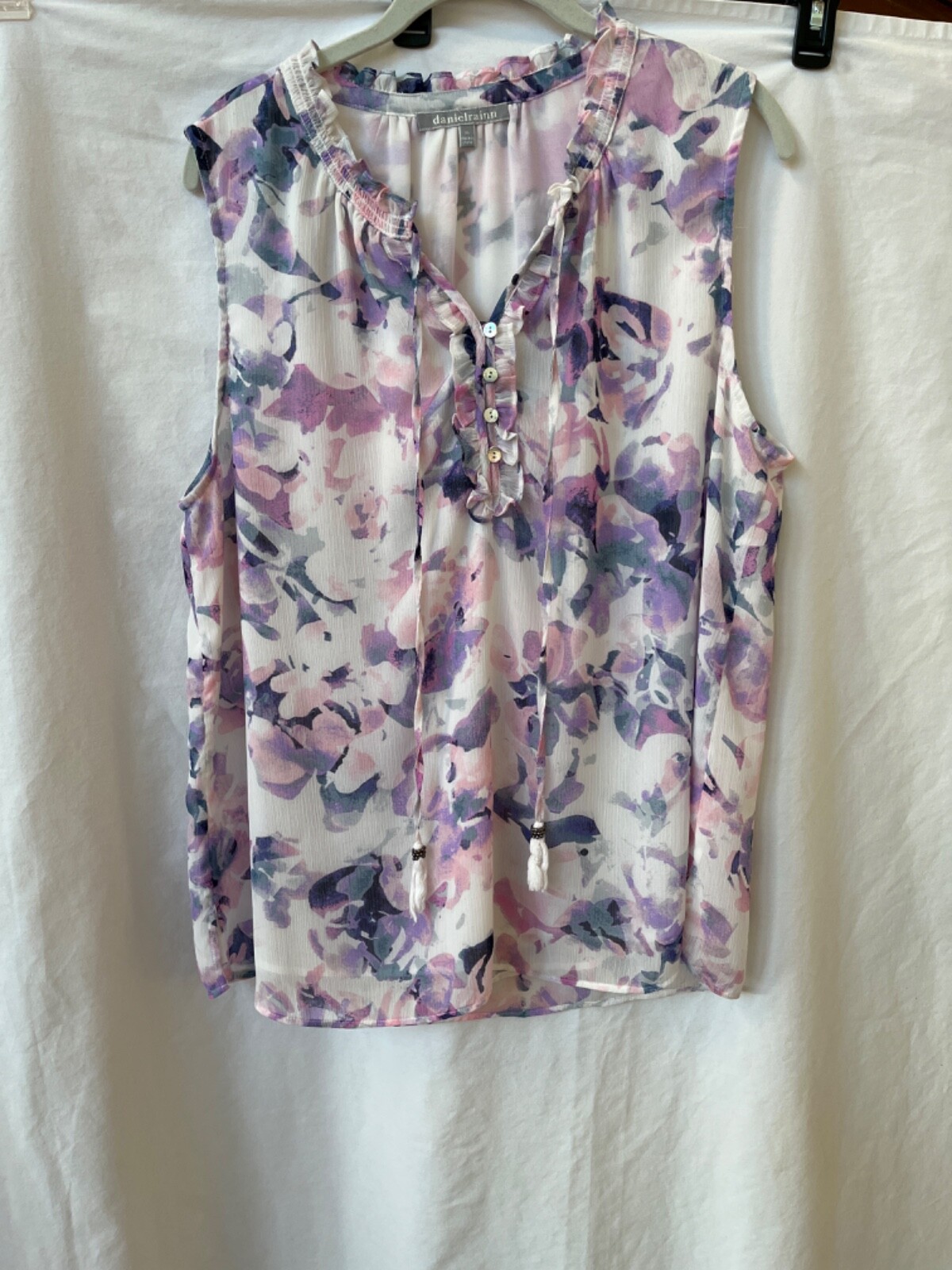 Lot 6 Womens XL sleeveless tops Market & spruce Nic & zoe danielrainn