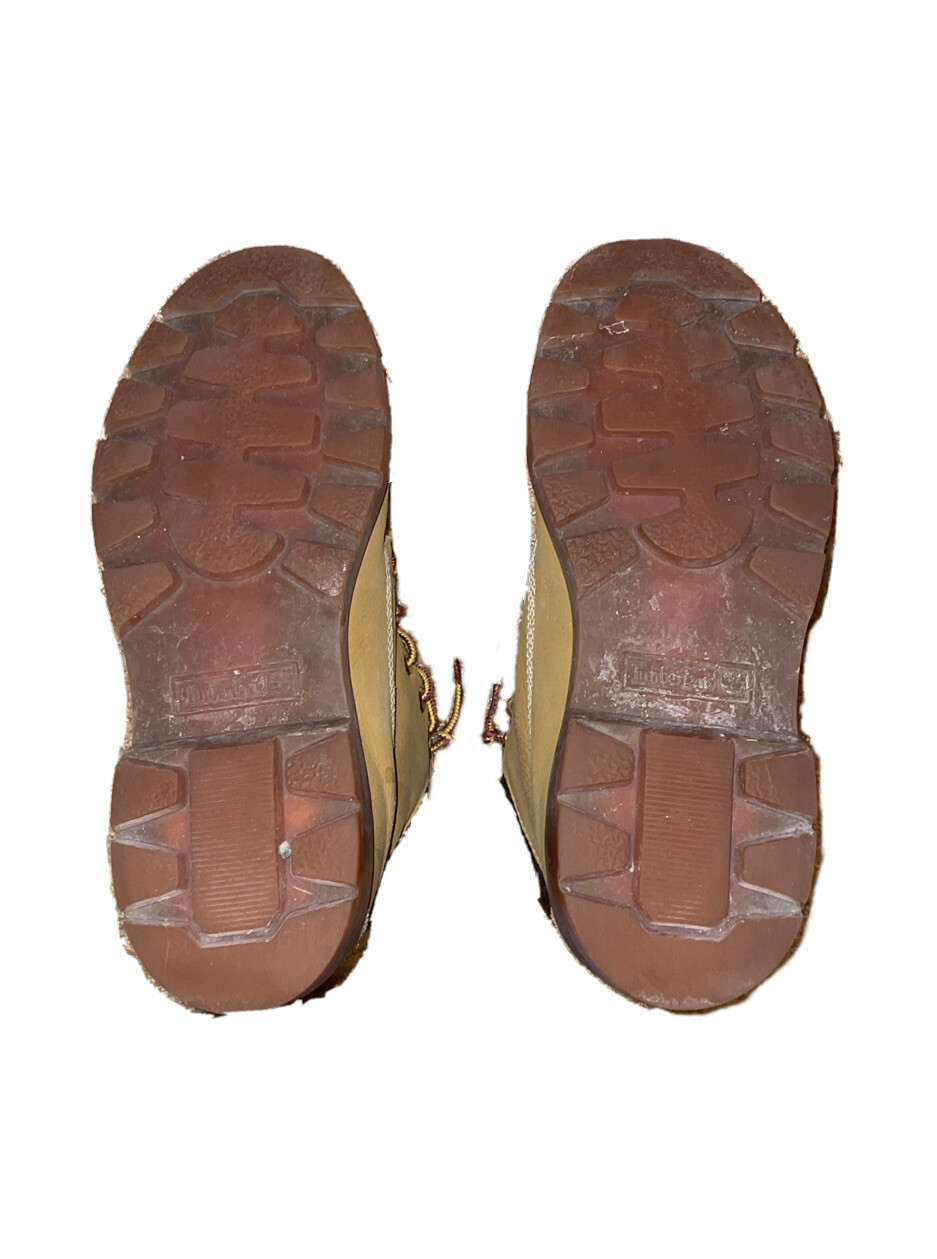 Timberland Boots Size 7 basic 6 inch Wheat TT TB0… - image 5