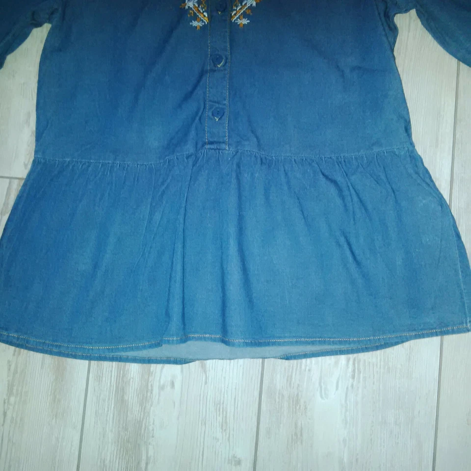 Haut /top jean de grossesse maternité t 38 Colline tbe - Photo 4/4