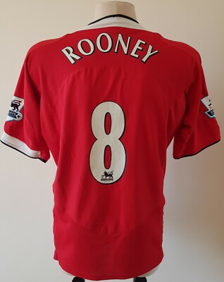 【Nike 正規品】マンチェスターユナイテッド 2006 ROONEY 8 M Nike 正規品】マンチェスターユナイテッド 2006 ROONEY 8 M