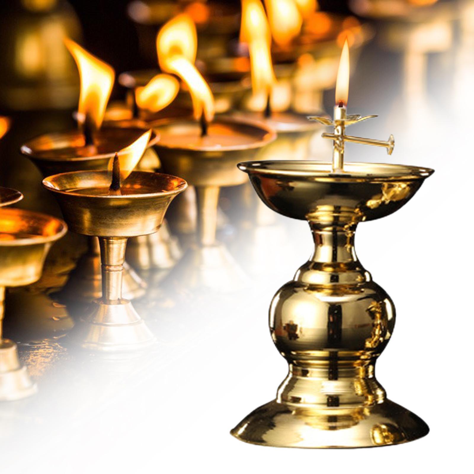 Ghee Lamp Holder Buddhist Altar Supplies Tibetan for Office Buddha Table StyleD eBay