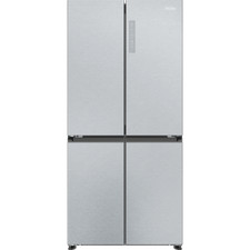 Haier HCR3818ENMG Cube 83 Series 3 83cm Frost Free American Fridge Freezer