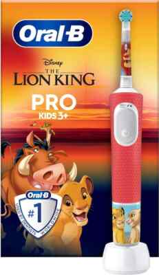 Oral-B Vitality Pro Kids Electric Toothbrush D103 | Lion King Edition | Recharge