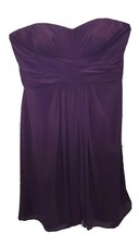 Davids Bridal Dress Strapless Sweetheart Neckline Short  Size 8  Formal•...