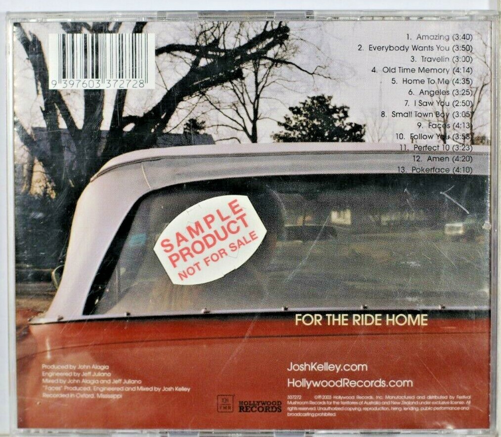 josh-kelley-for-the-ride-home-cd-sent-tracked-ebay-australia