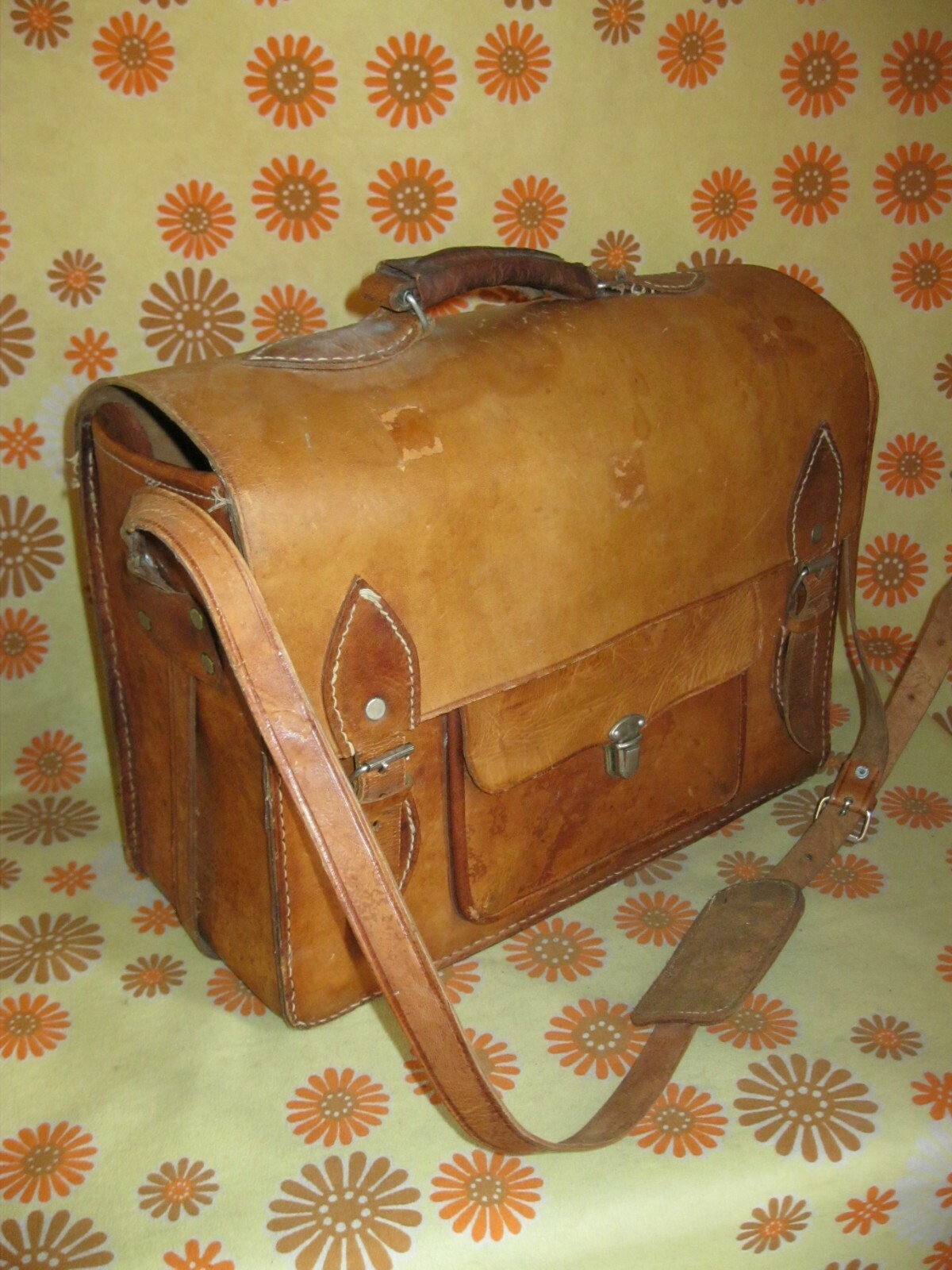 Sacoche Cuir Ancienne d�??occasion