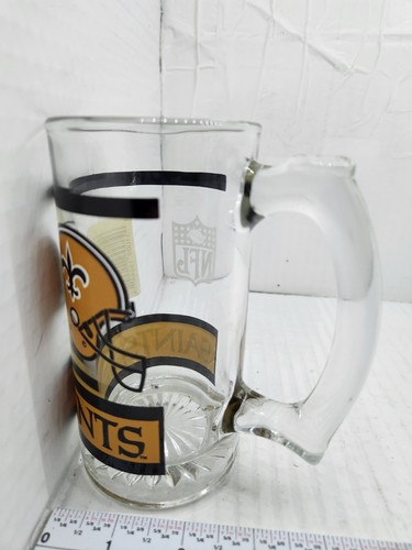 Vintage Football Team 5 1/2  Tall 1 3/4  Diameter Beer Mugs - PICK ONE OR MORE - Picture 18 of 150