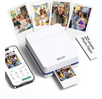 Nelko Portable Photo Printer Wireless Bluetooth Printer