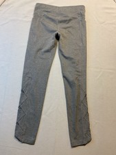 Athleta Girl Kids Heather Gray Leggings, Size L/12 88 Polyester Sports Comfort