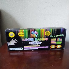 DIY Loom Bands Colorful Craft Kit for Kids 600pcs Latex Free with Accessories