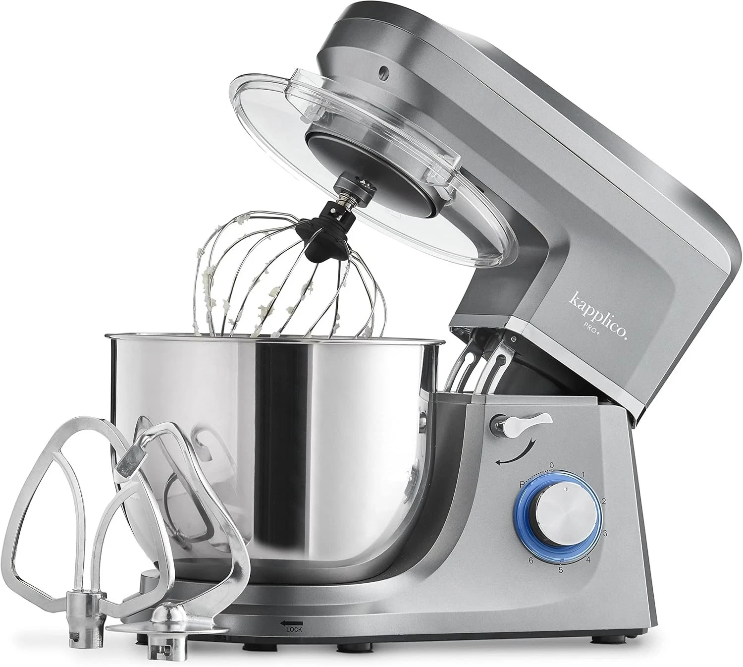 Stand Mixer Pro+ 7L Stainless Steel Bowl 6-Speed Pulse Tilt Head by Kapplico
Opens in a new window o