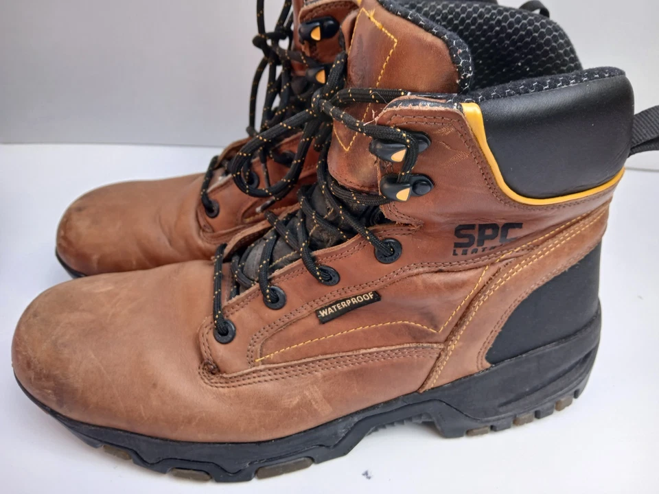 Georgia Boot Para Hombre Talla 12W Cuero Botas de Trabajo Senderismo Caza Bota Foto 3 de 4