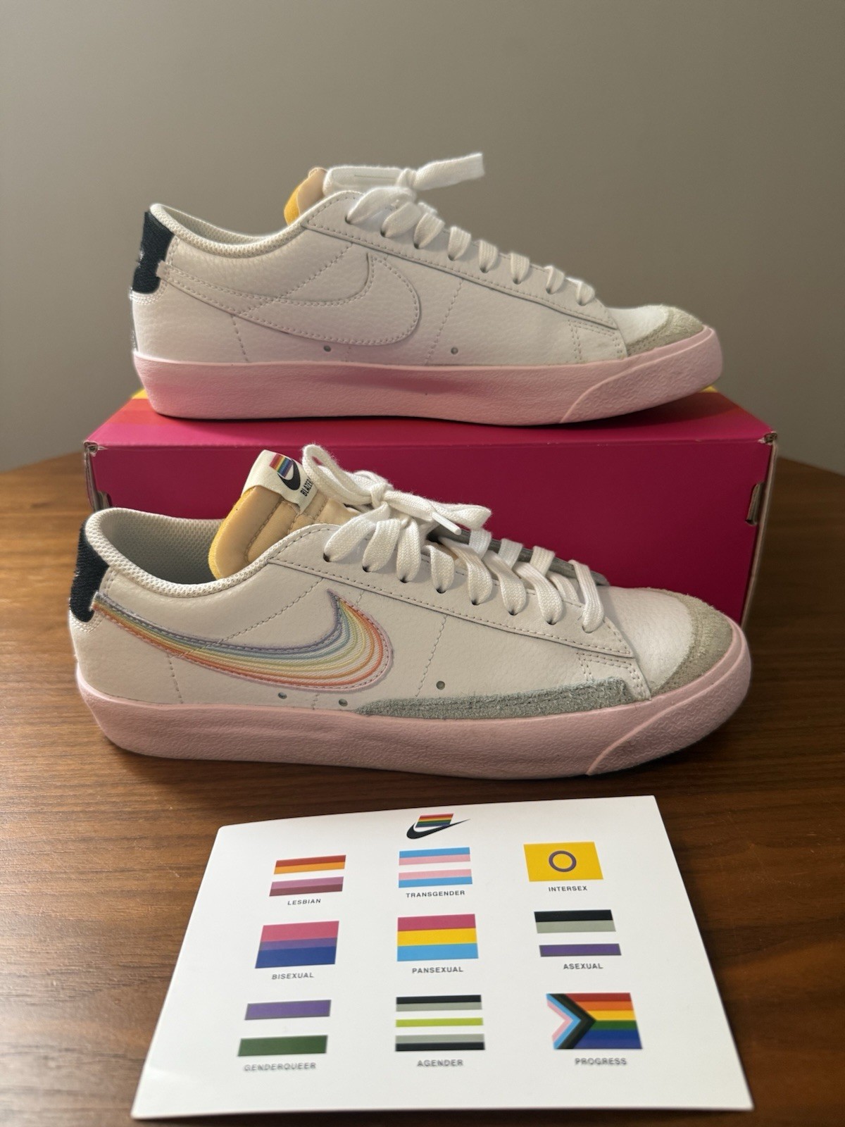 Nike Blazer Low “77 Vintage” “Be True” (2021), Size 7M / 8.5W, Pre-Owned image 2