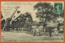 1905-Carte postale-Accident du dirigeable"Le Lebaudy-Chalons(51)-G.29