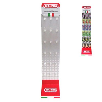 MAFRA Expositor 18 ganchos para ambientadores de coche LUCKY STAR 18 170X34X5 CM