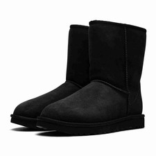 UGG Womens Classic Short 2 Black 1016223-BLK Women Size