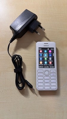 Nokia 208 RM-872 Geprüft Händler Volle Funktion Weiss, Handy, Telefon, Komplett