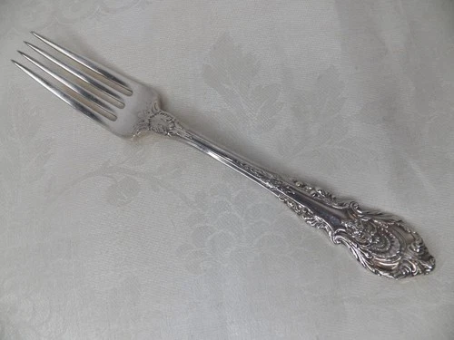 WALLACE SIR CHRISTOPHER STERLING SILVER DINNER FORK 7 3/4" NO MONOGRAM