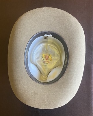 Australian Akubra Snowy River 1010 Pure Felt Fur Brown Hat, A+