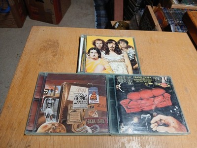 frank zappa cd lot/3 Over-Nite Sensation,One Size Fits All,We're Only In It For$