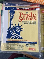Binder Index Tabs 5 tab Size 11 x8.5 