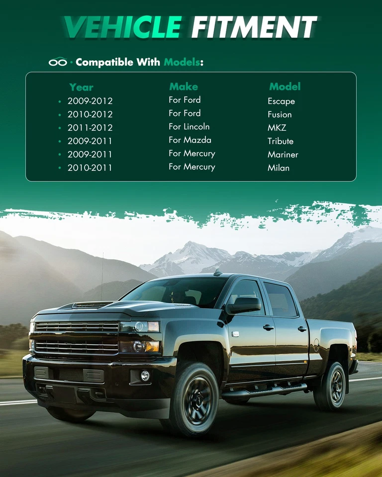 Equilibrador armónico 2,5 L para Ford Escape Lincoln MKZ Mazda Tribute Mercury Mariner Foto 2 de 4