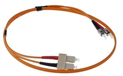 4 x RS PRO OM1 Patchkabel Glasfaserkabel, 125 μm Low Smoke Zero Halogen, 1m