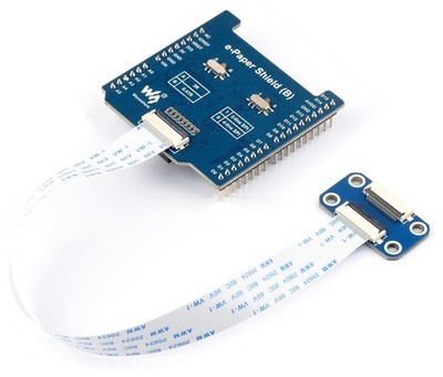 Waveshare Universal E-Paper Driver Shield B, SPI, 64 Mbit Flash, kompatibel mit