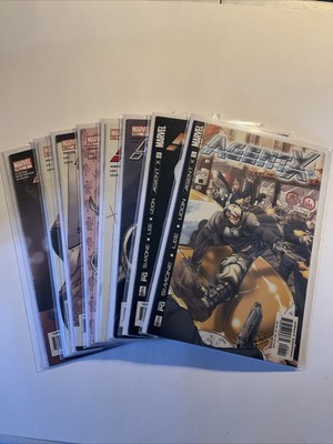 Agent X 1-8 Lot Run Set Near Mint Nm Marvel