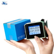 Mini Handheld Inkjet Printer Expiry Date Batch Number for Folding Cartons