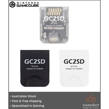 Nintendo GameCube / Wii SD Card TF card reader GC2SD memory - pick colour