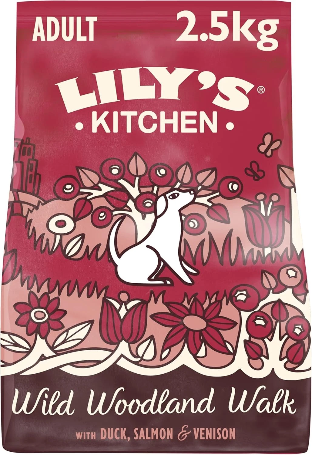 Lily's Kitchen Made with Natural Ingredients Adult Dry Dog Food Duck Salmon & Ve