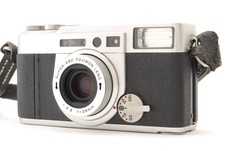  Near MINT   Fujifilm Fuji KLASSE W Silver 35mm Film Camera Point  Shoot JPN