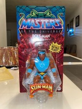 Masters of the Universe Bolt Man Sun Man Figure Rulers MOTU Origins NEW SEALED