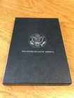 Empty GSA 1880-CC Morgan Dollar BLACK BOX, COA Card, Intact Hinge #U