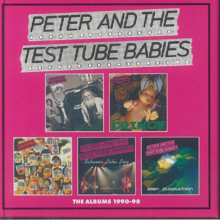 PETER & THE TEST TUBE BABIES - The Albums 1990-1998 - CD (5xCD box set)