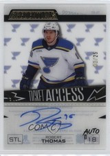 2024-25 Credentials 2024-25 Upper Deck Update 3/25 Robert Thomas #TA-RT Auto 4et