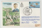 22/4/1978 Isle of Man Flown Cover - RAFM HA25 - Marshal of RAF The Viscount Port