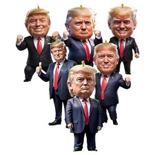 1Set Funny Christmas Ornaments, Funny, Ornaments for Christmas Tree 7PCS 